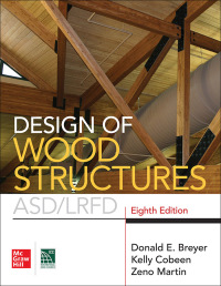 Imagen de portada: Design of Wood Structures- ASD/LRFD 8th edition 9781260128673