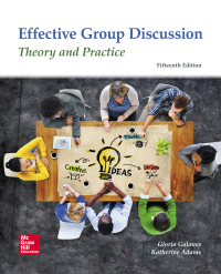 Cover image: Effective Group Discussion: Theory and Practice 15th edition 9780078037016
