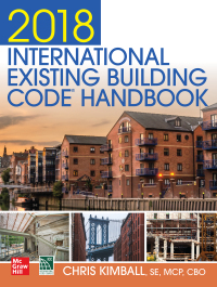 Cover image: 2018 International Existing Building Code Handbook 1st edition 9781260134780