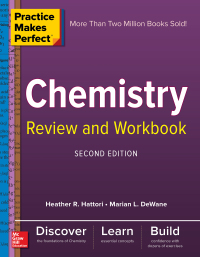Cover image: Practice Makes Perfect Chemistry Review and Workbook, Second Edition 2nd edition 9781260135176