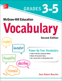 Imagen de portada: McGraw-Hill Education Vocabulary Grades 3-5 2nd edition 9781260135190