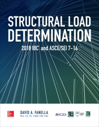 Cover image: Structural Load Determination: 2018 and 2021 IBC and ASCE/SEI 7-16 1st edition 9781260135626