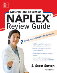 Cover image: Mcgraw-Hill Education Naplex Review, Third Edition 3rd edition 9781260135923