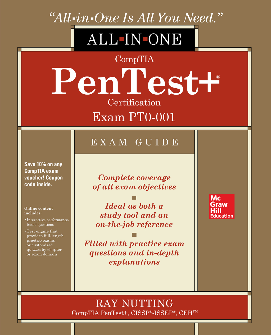 CompTIA PenTest+ Certification All-in-One Exam Guide (Exam PT0-001) - 1st Edition (eBook)