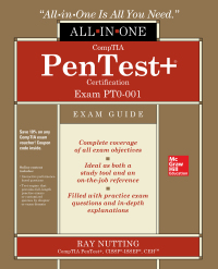 Imagen de portada: CompTIA PenTest+ Certification All-in-One Exam Guide (Exam PT0-001) 1st edition 9781260135947