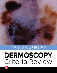 Imagen de portada: Dermoscopy  Criteria Review 1st edition 9781260136241