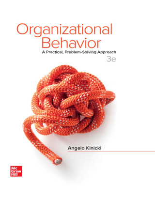Cover image: Organizational Behavior: A Practical, Problem-Solving Approach 3rd edition 9781260075076