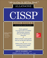 Cover image: CISSP All-in-One Exam Guide 8th edition 9781260142655