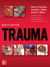Cover image: Trauma 9th edition 9781260143348