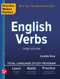 Cover image: Practice Makes Perfect English Verbs 3rd Edtion 3rd edition 9781260143751