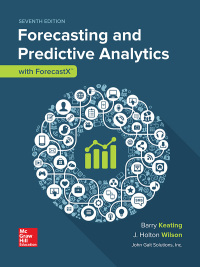 Cover image: Forecasting and Predictive Analytics with Forecast X ™ 7th edition 9781259903915