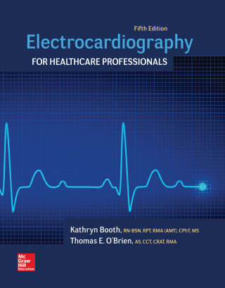 Cover image: Electrocardiography for Healthcare Professionals 5th edition 9781260064773