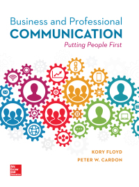 Cover image: Business and Professional Communication 1st edition 9781260245059