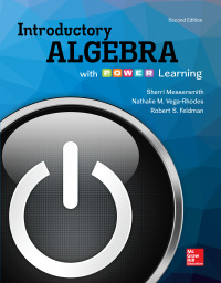 Cover image: Introductory Algebra with P.O.W.E.R. Learning 2nd edition 9781259610264