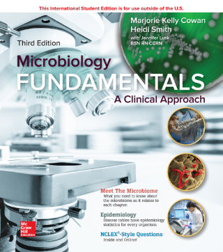 Cover image: ISE Microbiology Fundamentals: A Clinical Approach 3rd edition 9781260092165