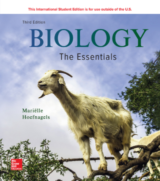 Cover image: ISE Biology: The Essentials 3rd edition 9781260092592