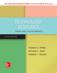 Imagen de portada: Technology Ventures 5th edition 9781260085082