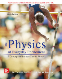 Cover image: Physics of Everyday Phenomena 9th edition 9781260085211