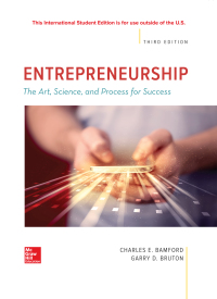Titelbild: Entrepreneurship: The Art, Science, and Process for Success 3rd edition 9781260085365