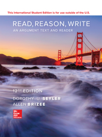 Cover image: Read, Reason, Write 12th edition 9781260091632