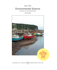 Cover image: Environmental Science 15th edition 9781260091649