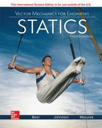Cover image: Vector Mechanics for Engineers: Statics 12th edition 9781260092721