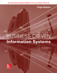 Imagen de portada: Business Driven Information Systems 6th edition 9781260092929