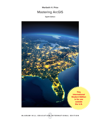 Cover image: ISE Mastering ArcGis 8th edition 9781260092486