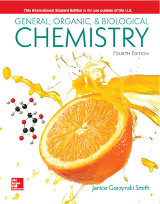 Imagen de portada: ISE General, Organic, & Biological Chemistry 4th edition 9781260085181