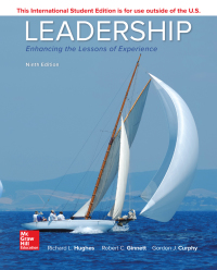 Imagen de portada: Leadership: Enhancing the Lessons of Experience 9th edition 9781260092530