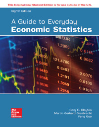 صورة الغلاف: A Guide to Everyday Economic Statistics 8th edition 9781260092943