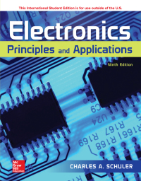 Cover image: Electronics: Principles & Applications 9th edition 9781260084795