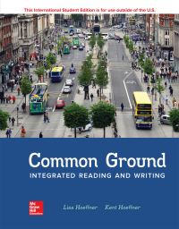 Imagen de portada: Common Ground: Integrated Reading and Writing 1st edition 9781260098488
