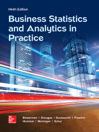 Cover image: Business Statistics in Practice: Using Data, Modeling, and Analytics 9th edition 9781260187496