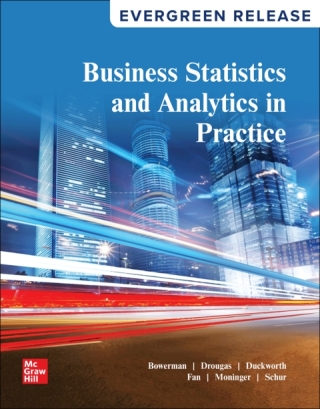 Cover image: Business Statistics and Analytics in Practice: 2025 Release 9781260253283