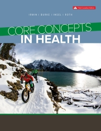 Cover image: Core Concepts In Health (Canadian Edition) 3rd edition 9781259654701