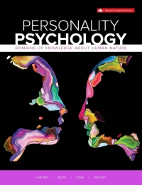 Cover image: Personality Psychology (Canadian Edition) 2nd edition 9781260065770