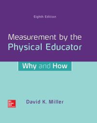 Cover image: Measurement by the Physical Educator: Why and How 8th edition 9781259922428