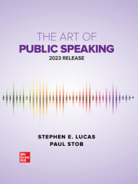 Cover image: The Art of Public Speaking: 2023 Release 13th edition 9781265455644