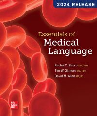 Cover image: Essentials of Medical Language: 2024 Release 4th edition 9781266350559