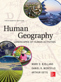 Cover image: Human Geography 13th edition 9781260220643
