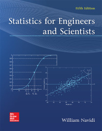 Cover image: Statistics for Engineers and Scientists 5th edition 9781259717604