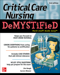Cover image: Critical Care Nursing DeMYSTiFieD 2nd edition 9781260440874