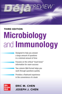 Imagen de portada: Deja Review: Microbiology and Immunology, Third Edition 3rd edition 9781260441413