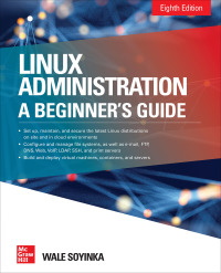 Cover image: Linux Administration: A Beginner's Guide 8th edition 9781260441703