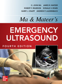 Titelbild: Ma and Mateers Emergency Ultrasound 4th edition 9781260441819