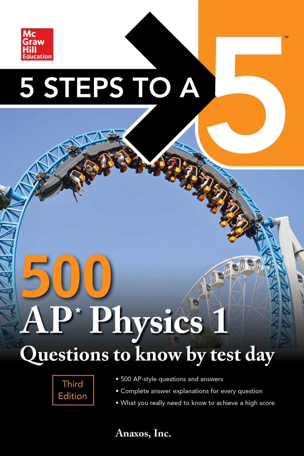 5 Steps to a 5: 500 AP Physics 1 Questions to Know by Test Day, Third Edition 3rd Edition