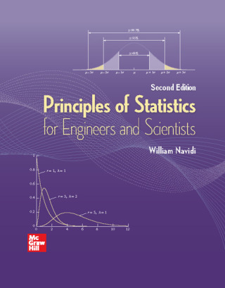 Cover image: Principles of Statistics for Engineers and Scientists 2nd edition 9781260257816