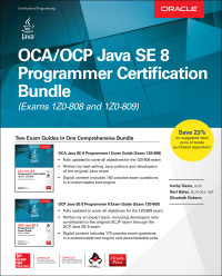 Cover image: OCA/OCP Java SE 8 Programmer Certification Bundle (Exams 1Z0-808 and 1Z0-809) 1st edition 9781260452198
