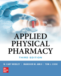 Cover image: Applied Physical Pharmacy, Third Edition 3rd edition 9781260452211